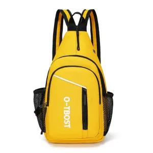 Multi-Functional Single Double Shoulder Crossbody Unisex Backpack Fashion Travel Chest Bag