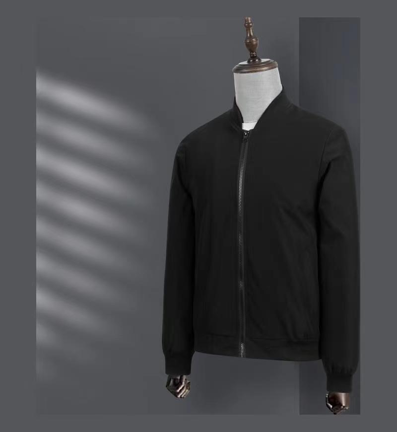 Wholesale Zipper Baseball Custom Logo Business Casual Men