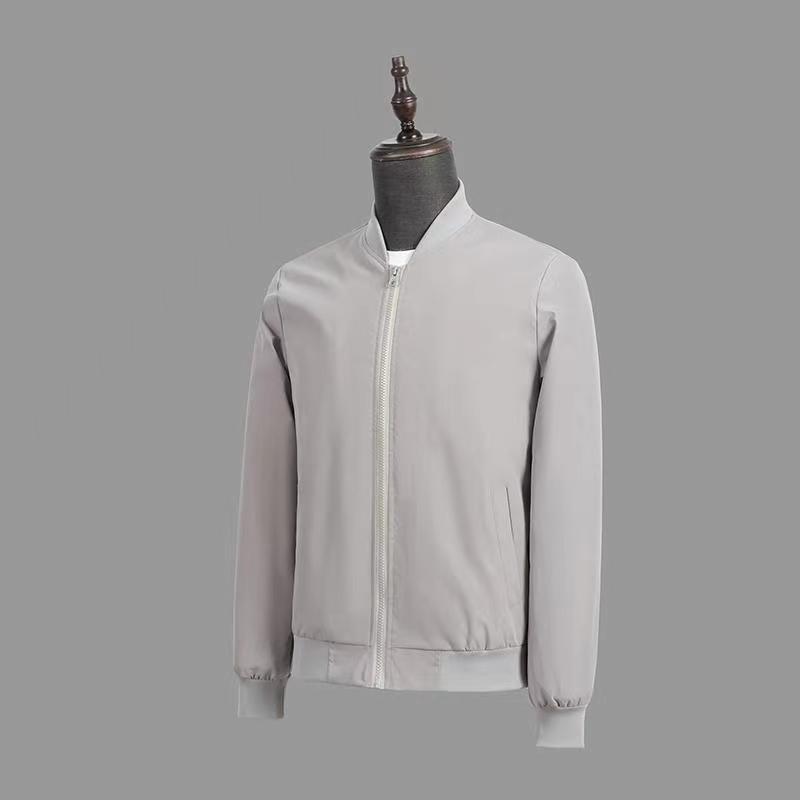 Wholesale Zipper Baseball Custom Logo Business Casual Men