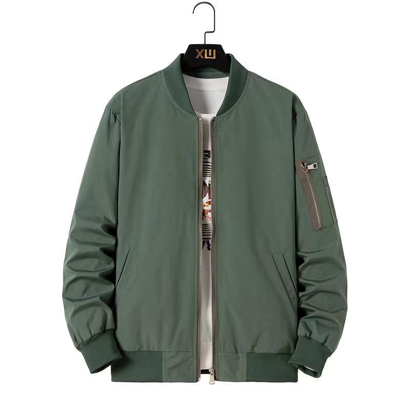 Wholesale Zipper Baseball Custom Logo Business Casual Men