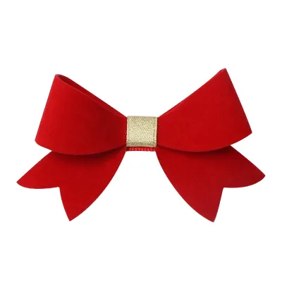 Children's Christmas Bow Hair Clip Party Hairpin