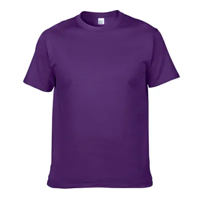 Custom Gildan 76000 Pure Cotton Solid Color Crewneck T-Shirt for Men and Women