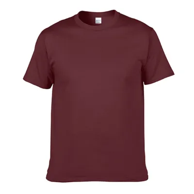 Custom Gildan 76000 Pure Cotton Solid Color Crewneck T-Shirt for Men and Women