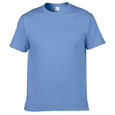 Custom Gildan 76000 Pure Cotton Solid Color Crewneck T-Shirt for Men and Women