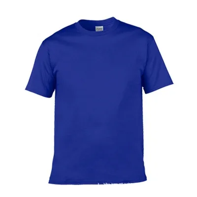 Custom Gildan 76000 Pure Cotton Solid Color Crewneck T-Shirt for Men and Women