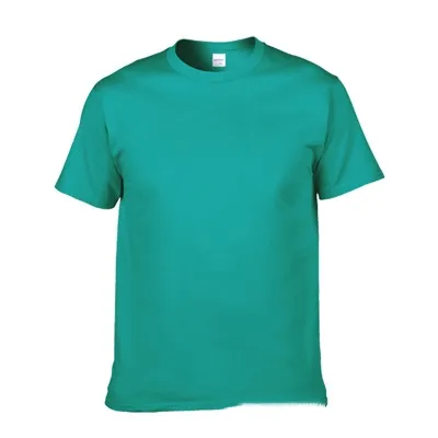 Custom Gildan 76000 Pure Cotton Solid Color Crewneck T-Shirt for Men and Women