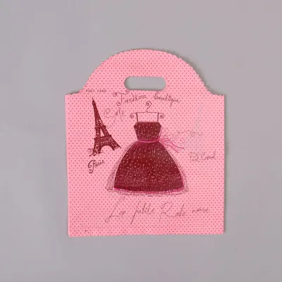 100pcs Fashion Printing Shopping Gift Packaging Plastic Bags