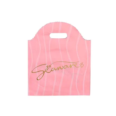 100pcs Fashion Printing Shopping Gift Packaging Plastic Bags
