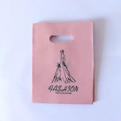100Pcs Fashion Printing Shopping Gift Packaging Plastic Bag