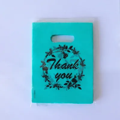 100Pcs Fashion Printing Shopping Gift Packaging Plastic Bag