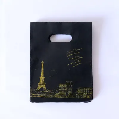 100Pcs Fashion Printing Shopping Gift Packaging Plastic Bag