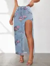 Floral Lt.Blue