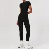 Short Sleeve Trousers Black