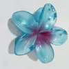 7# Transparent Frangipani-Full Blue 8Cm