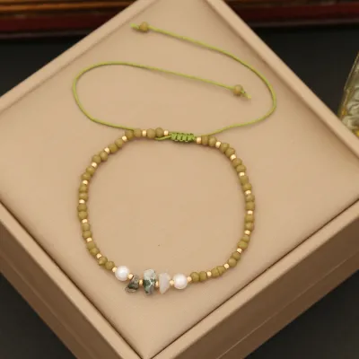 Women Bohemian Original Design Natural Stone Bracelet