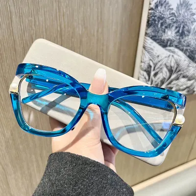 Women Fashion Colorful Oval Box Sunglasses