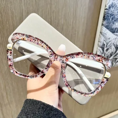 Women Fashion Colorful Oval Box Sunglasses