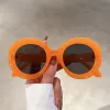 Orange Frame Black And Gray Slices