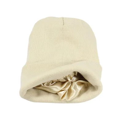 Autumn Winter Solid Color Unisex Warm Knitted Beanie Hat