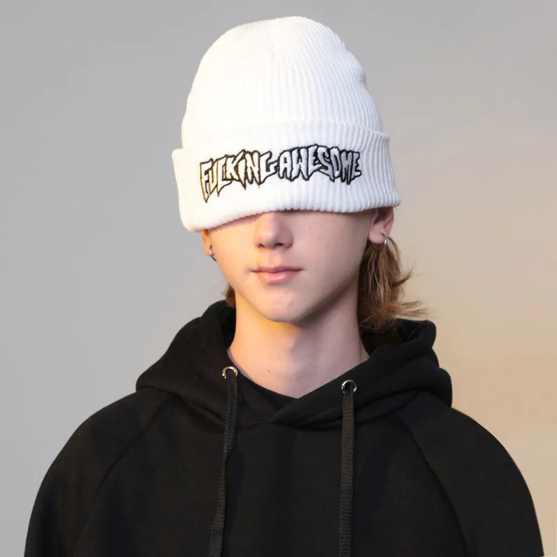 Autumn Winter Knitted Hat Street Hip Hop Men Women Beanie