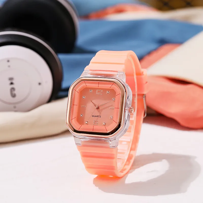 Candy Color Design Fashion Watch for Men Women Couple Students