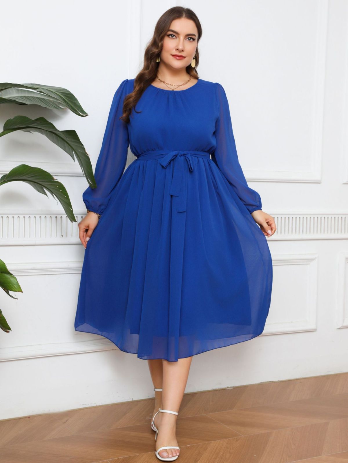 Tulip Chiffon Long Dress Mサイズ uploaded_image_0_2um8o_x1600.jpg