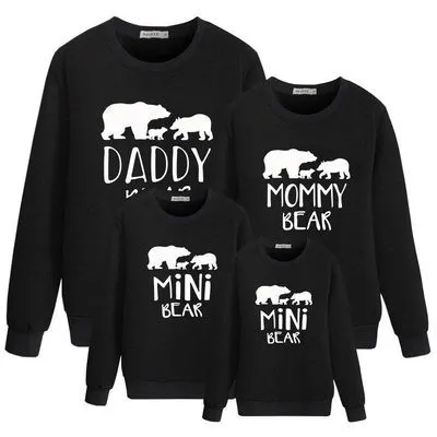 Cartoon Cute Christmas Snowflake Elk Print Parent-Child Crewneck Long-Sleeved Sweatshirt