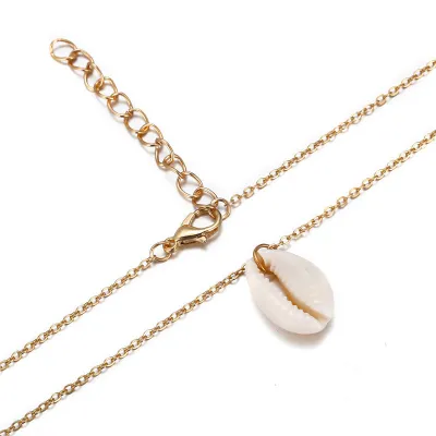 Popular Beach Single-Layer Shell Pendant Necklace