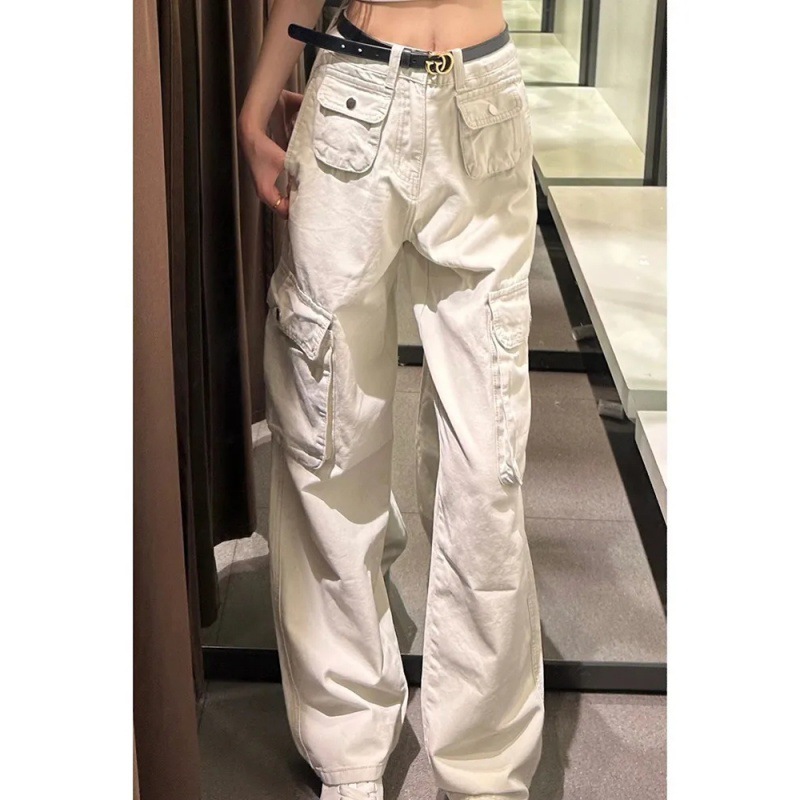 Wholesale Women Fashion Casual Solid Color Multi-Pocket