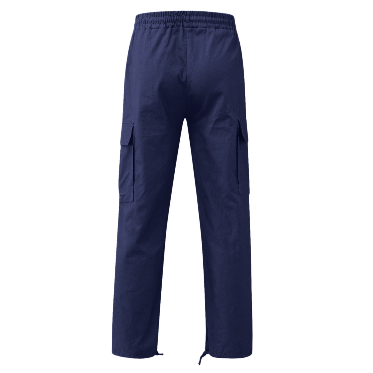 Wholesale Men Fashion Casual Solid Color Straight Cargo Pants