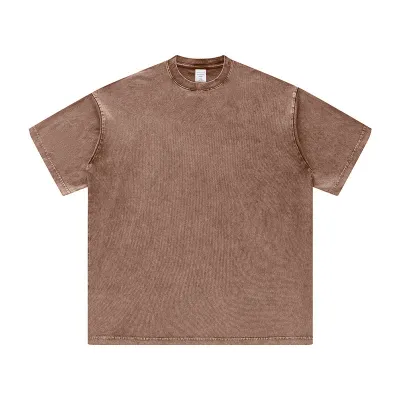 Men Vintage Color World Print Raglan Sleeve Cotton T-Shirt
