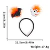 Bat Ghost Orange Feather