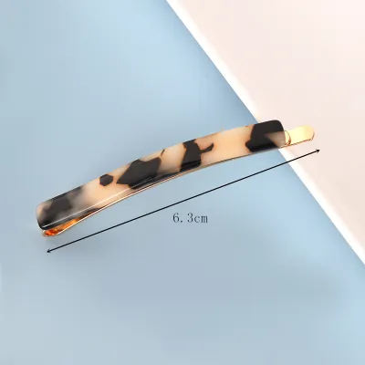Women Fashion Simple Acetic Acid Side Clip