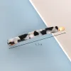 8# Black White Pearl Acetic Acid Hairpin