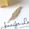 4# Set Rhinestone 6Cm Ponytail Clip