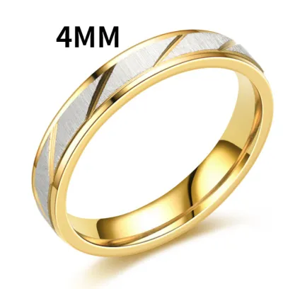 Fashion Couple Stainless Steel Ring Queen Crown