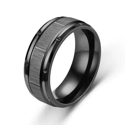 Fashion Unisex Stainless Steel Geometric Ring