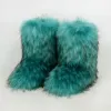 Anti-Raccoon Hair Peacock Green