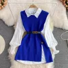 Blue Two-Piece Set