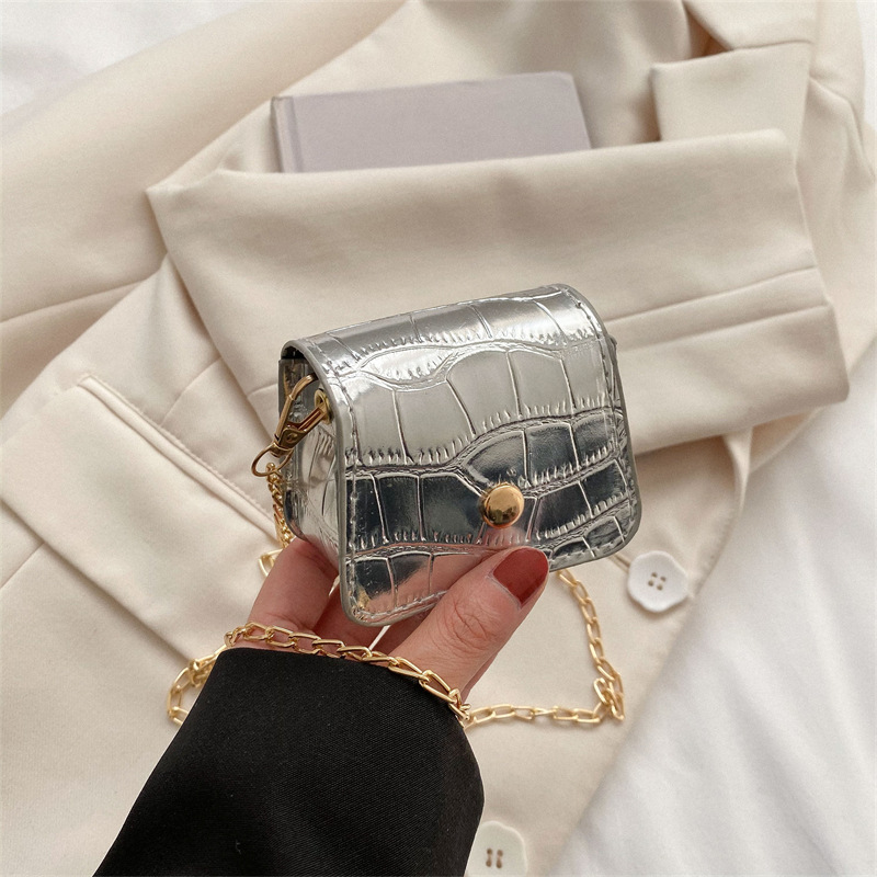 [BEENTRILL]★MINIMAL CHAIN BUCKLE 3WAY MINI CROSS BAG MINI CHAIN BAG (STRUCTURE) – PBG