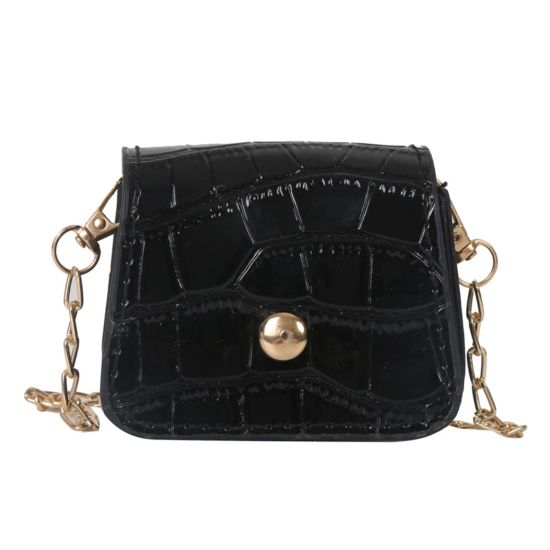 Wholesale Women Simple Casual Mini Square Chain Crossbody Bag