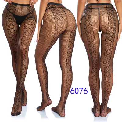 Women Fashion Sexy Mesh Spider Web Skull Pantyhose