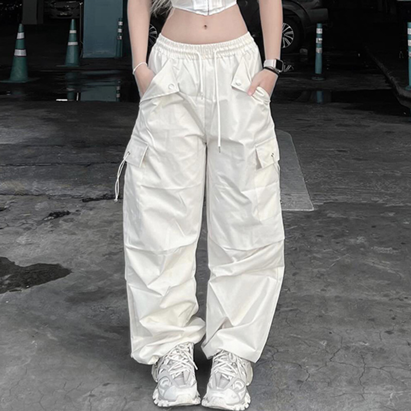 パンツ nuit.drawstring cropped cargo 51qwuzKQ4oL._UY1000_.jpg