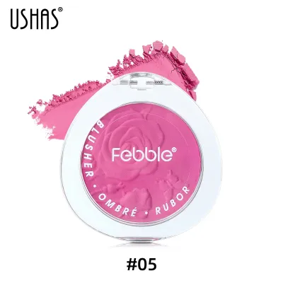 USHAS Women Simple Long-Lasting Gradient Matte Blush for Face