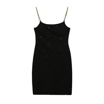Women Sexy Sling Bodycon Dress Polka Dot Nightclub