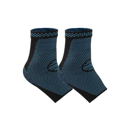Breathable Nylon Knitted Ankle Protection with Copper Ion for Football Home Fitness