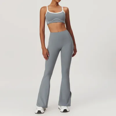 Women Sportswear Two-Piece Set Naked Feeling Fabric