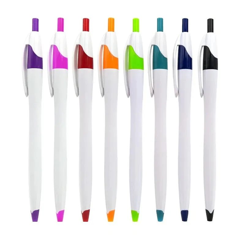Simple Press Ballpoint Pen Student Stationery