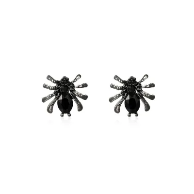 Cartoon Ghost Bat Skull Party Halloween Earrings Funny Alloy Personality Trend Geometry
