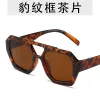 003 Leopard Framed Tea Tablets